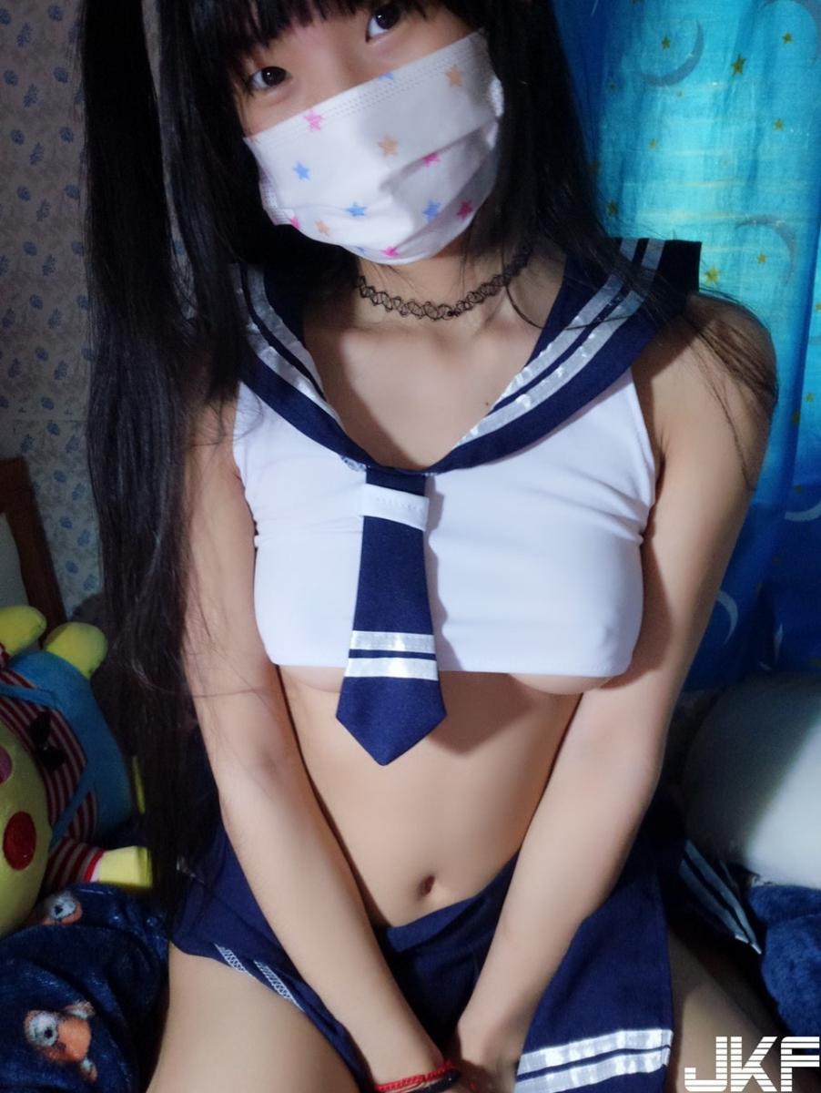 School girl with her pretty boobies - (40P)