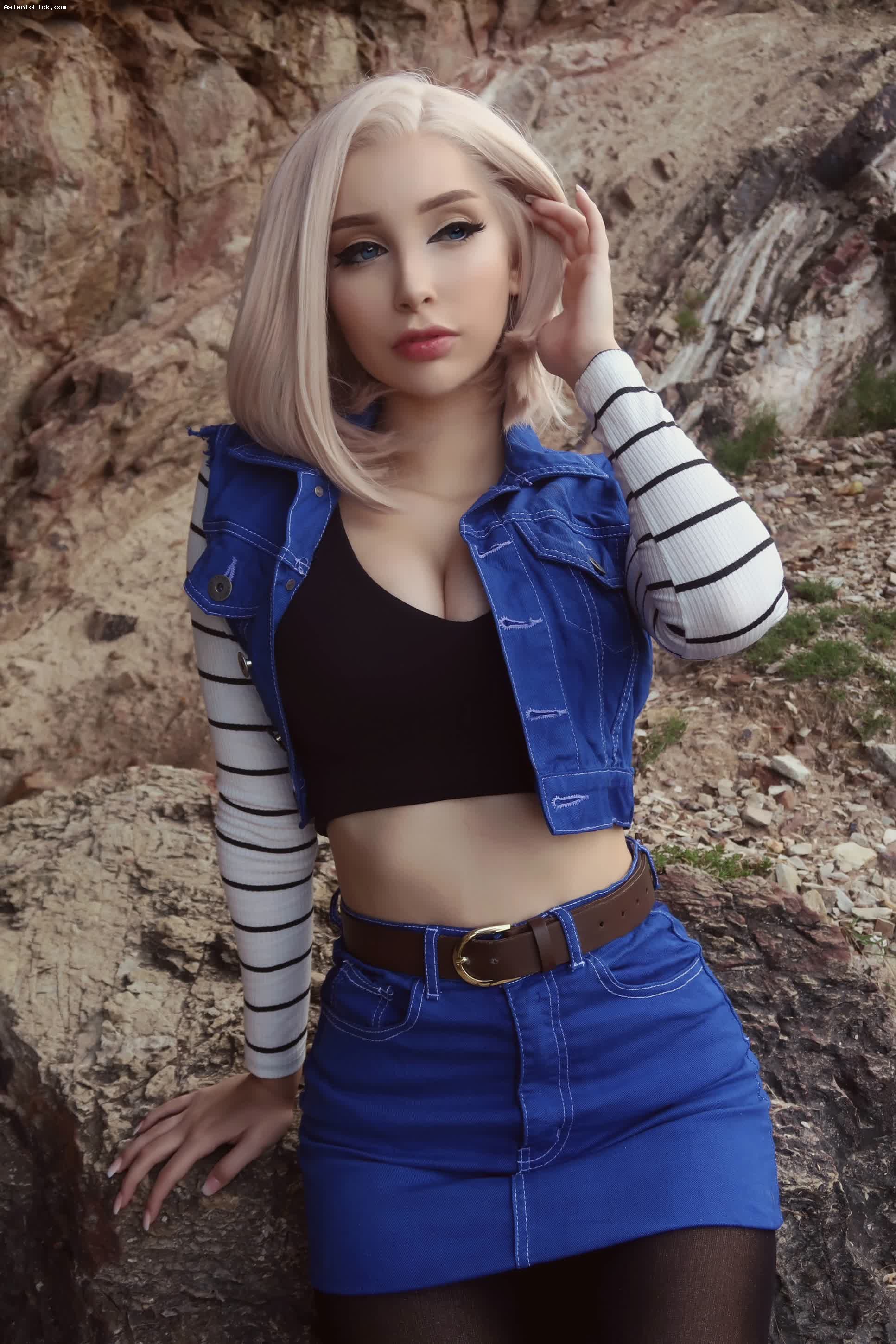 Android 18 Cosplay by Beke Cosplay