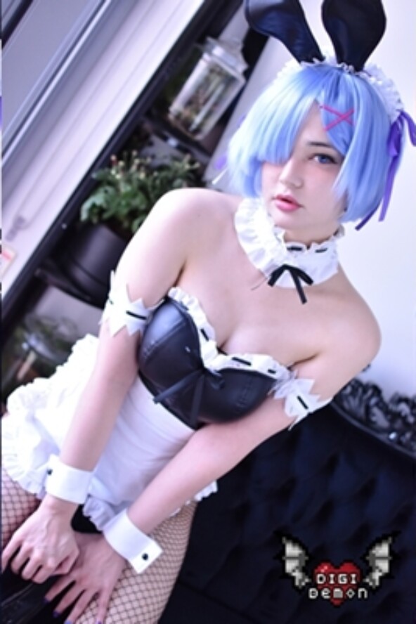 Digi Demon – Rem Bunny Maid 2 Digi Demon Rem Bunny Maid Cover 14014504 592x888 c