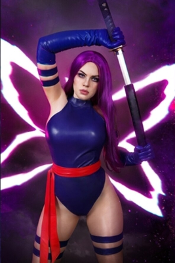 Alice Cosplay – Psylocke 7 Alice Cosplay Psylocke Cover 24020007 592x888 c