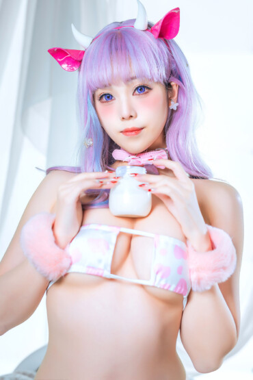 Coser@nectar juice cat 裘 - 普利茅斯 奶牛装ver