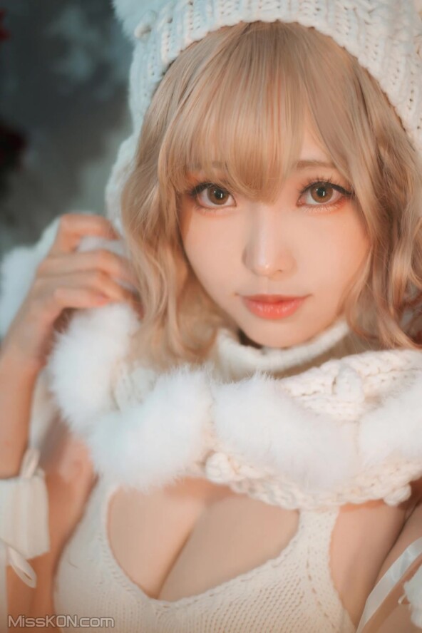 Coser@Ely_eee (ElyEE child): White KNITTING (52 photos) 5 Coser@Ely_eee (ElyEE child): White KNITTING (52 photos)