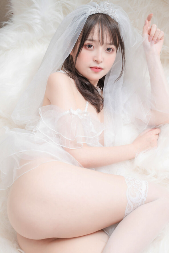 Coser@爆机少女喵小吉 Nekokoyoshi - 白色花嫁 24 8 Coser@爆机少女喵小吉 Nekokoyoshi - 白色花嫁 24