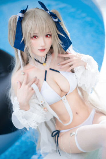 Coser@阿包也是兔娘 - 安克雷奇泳装 1151