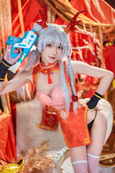 Coser@阿包也是兔娘 - 新春贺图 龙妹 1163