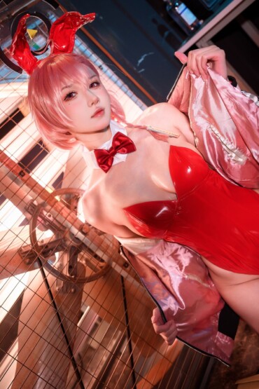 Coser@阿包也是兔娘 - 兔女郎 美甘尼禄 1156