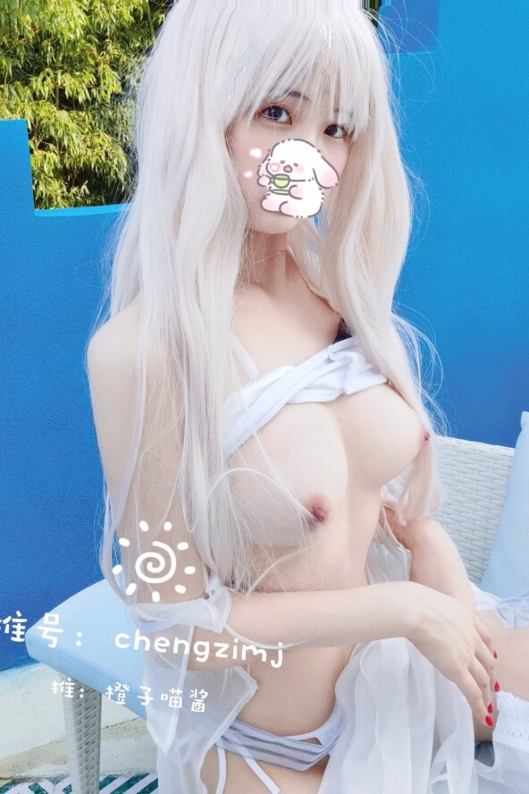 Coser@ Orange Zi Qiao - Swim Outfit 6 Coser@ Orange Zi Qiao - Swim Outfit