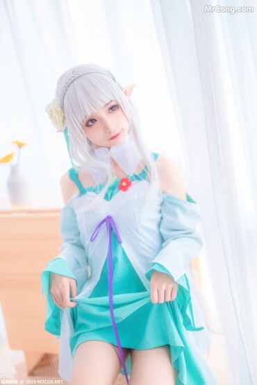 [MTCos] 喵糖Movie Vol.020: 蠢沫沫 艾米莉亚 (40 ảnh)