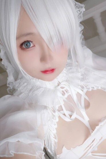 [网路收集] 福利少女 日奈娇《 2B 花嫁 》VIP专属全 [75P]