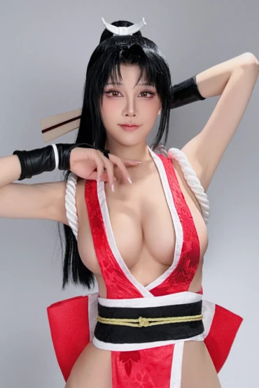 水淼Aqua - Mai Shiranui (Fatal Fury) (with selfies)