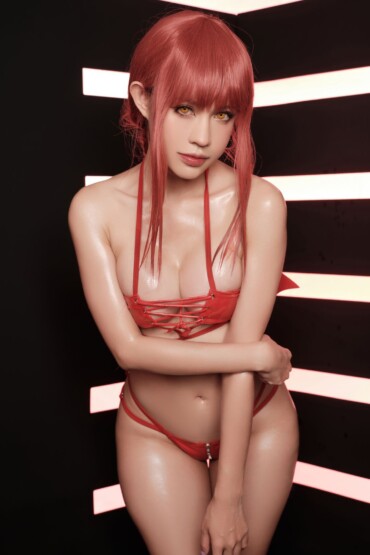 Coser@PingPing - Makima Hell Rider Chainsaw Man (32P)