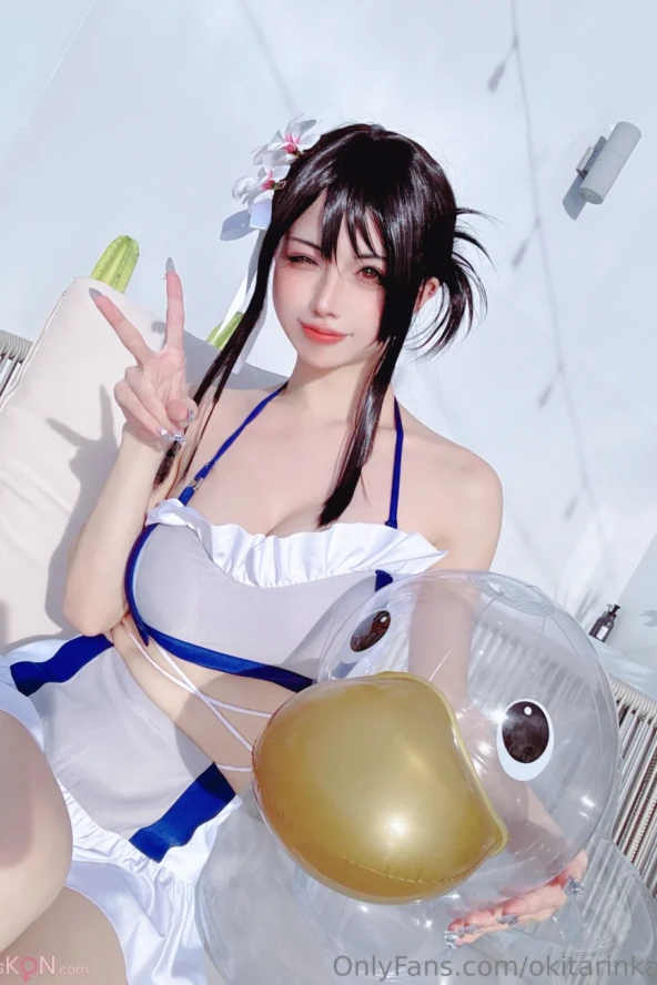 Coser@沖田凜花Rinka: Tifa (50 photos) 1 Coser@沖田凜花Rinka: Tifa (50 photos)