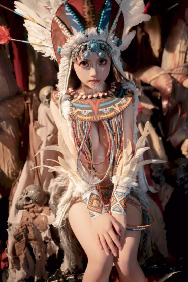 Coser@Bangni Bonnie - Indian Purple Dragon Dance Part1 (51P)