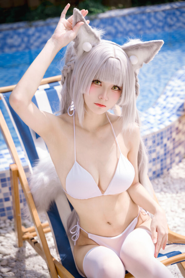 Coser@ Jiu Qi Meow - Asanagi Swimsuit (30P) 8 Coser@ Jiu Qi Meow - Asanagi Swimsuit (30P)