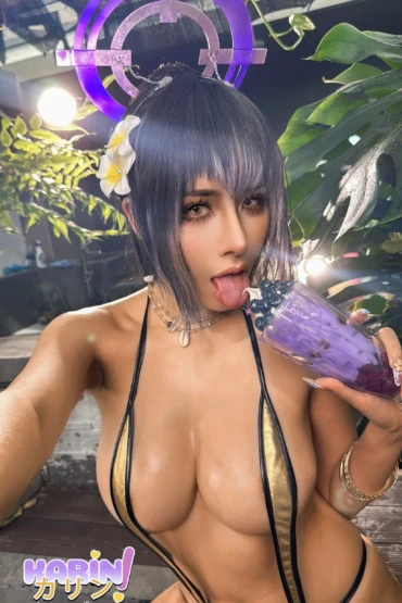 Coser@Byoru: Karin Blueheat (69 photos + 22 videos)
