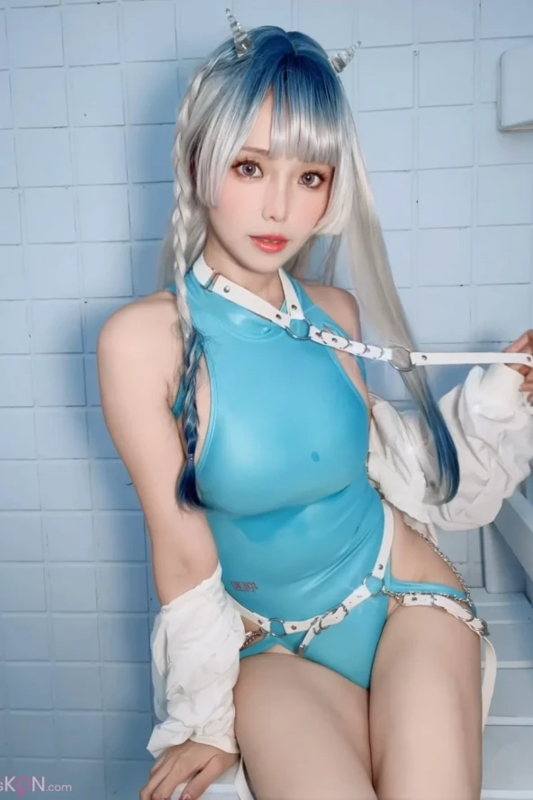Coser@Ely_eee (ElyEE子): Glassyhorn Devil (34 photos + 3 videos) 4 Coser@Ely_eee (ElyEE子): Glassyhorn Devil (34 photos + 3 videos)