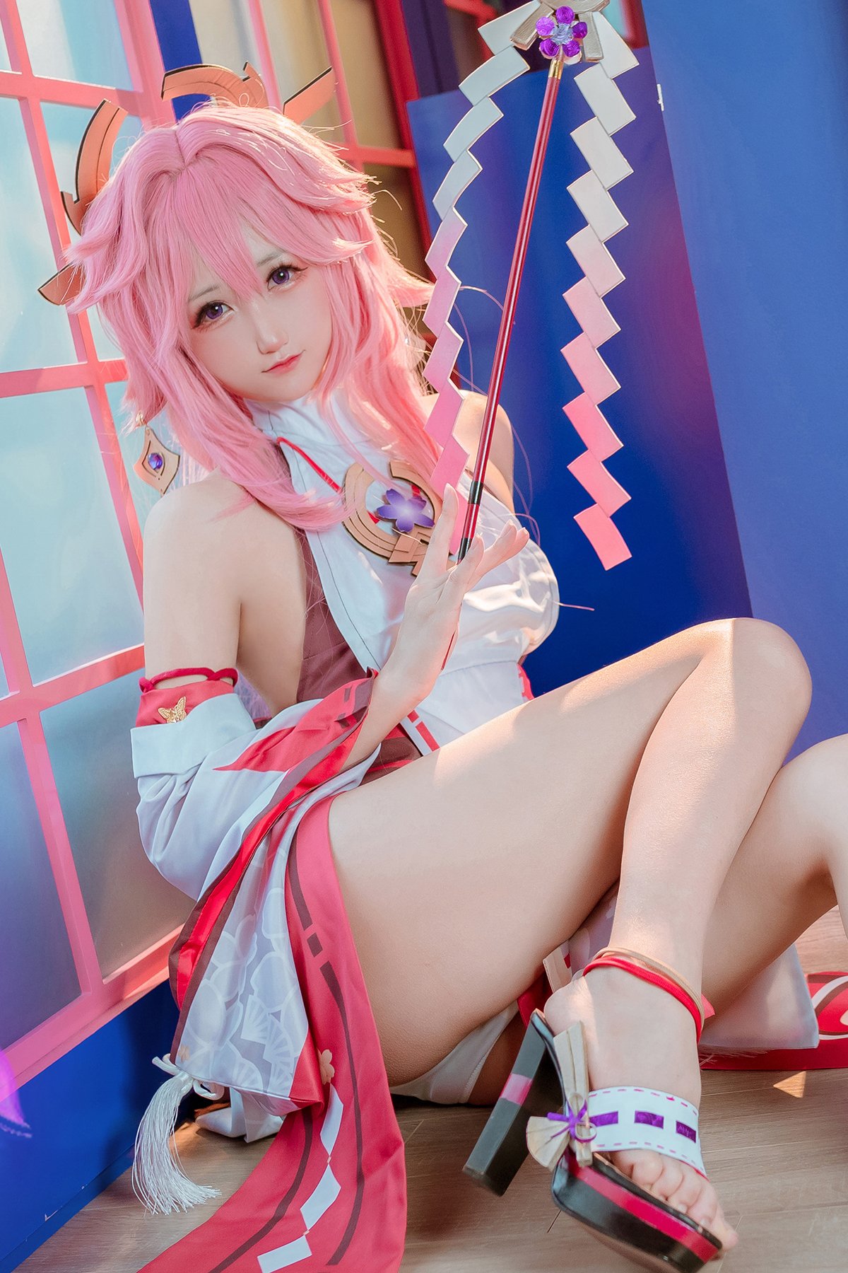 Coser@Kuukow - クー子 - Yae Miko (38P) Coser@Kuukow - クー子 - Yae Miko (38P)