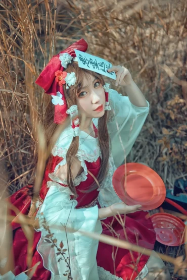 【Sick R-son】TYA Office Touhou project Hakurei Reimu 2 set up cosplay