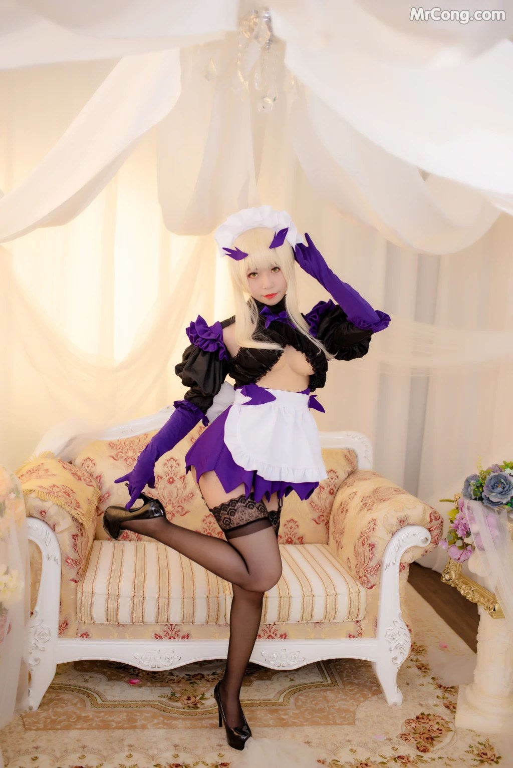 Coser@Money Cold No.008: 黑枪呆女仆 (17 ảnh) Coser@Money Cold No.008: 黑枪呆女仆 (17 ảnh)