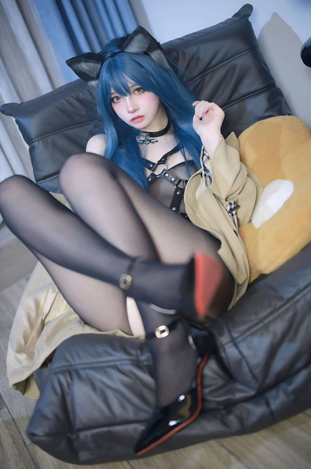 Coser@ Crazy Cat SS - Cat Ear Strap-On (71P) Coser@ Crazy Cat SS - Cat Ear Strap-On (71P)