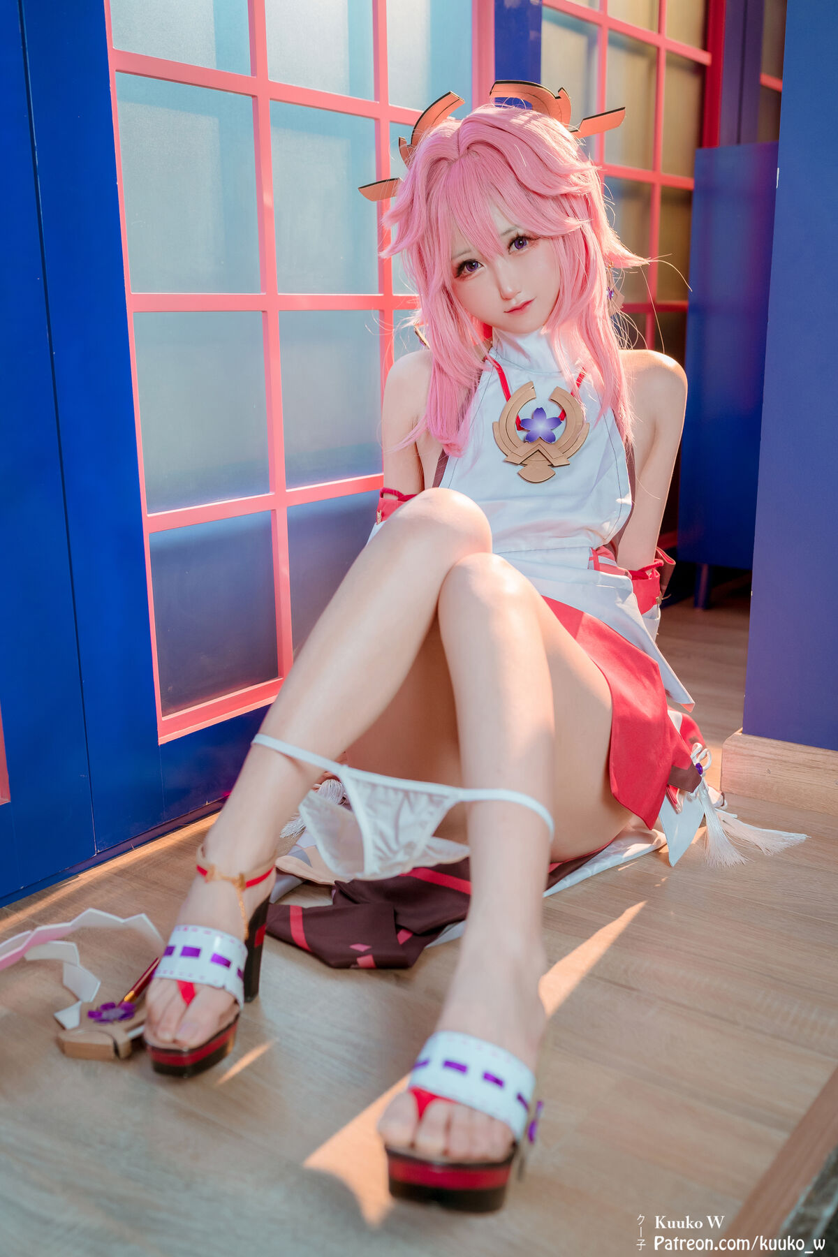 Coser@Kuukow - クー子 - Yae Miko (38P) Coser@Kuukow - クー子 - Yae Miko (38P)