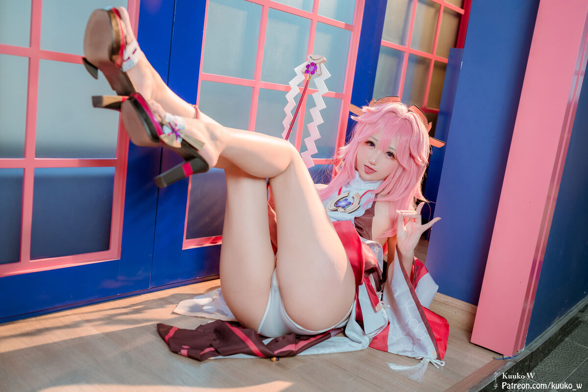 Coser@Kuukow - クー子 - Yae Miko (38P) Coser@Kuukow - クー子 - Yae Miko (38P)