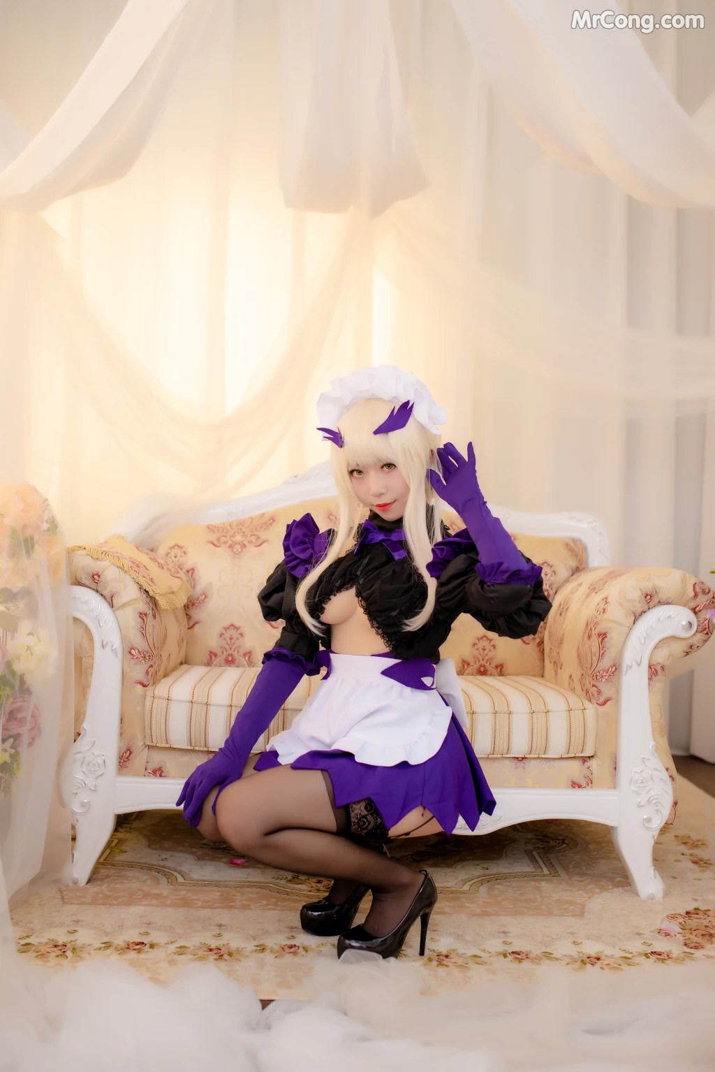 Coser@Money Cold No.008: 黑枪呆女仆 (17 ảnh) Coser@Money Cold No.008: 黑枪呆女仆 (17 ảnh)
