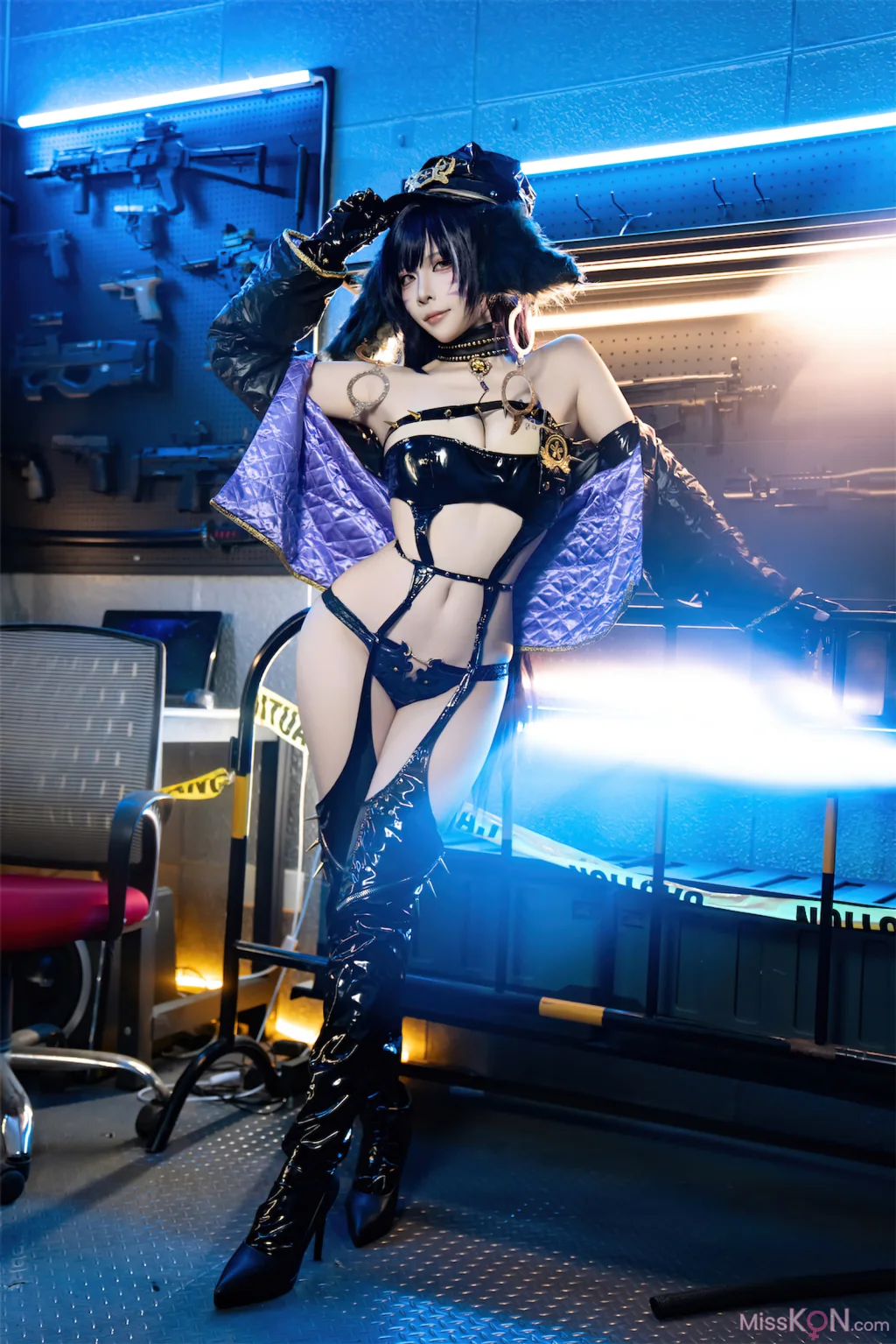 Coser@ Nisa: Azur Route Musashi Policewoman (25 photos) Coser@ Nisa: Azur Route Musashi Policewoman (25 photos)
