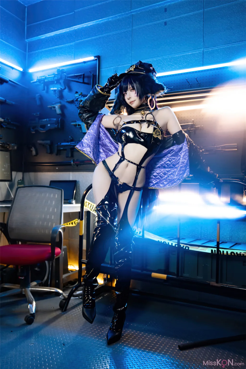 Coser@ Nisa: Azur Route Musashi Policewoman (25 photos) Coser@ Nisa: Azur Route Musashi Policewoman (25 photos)