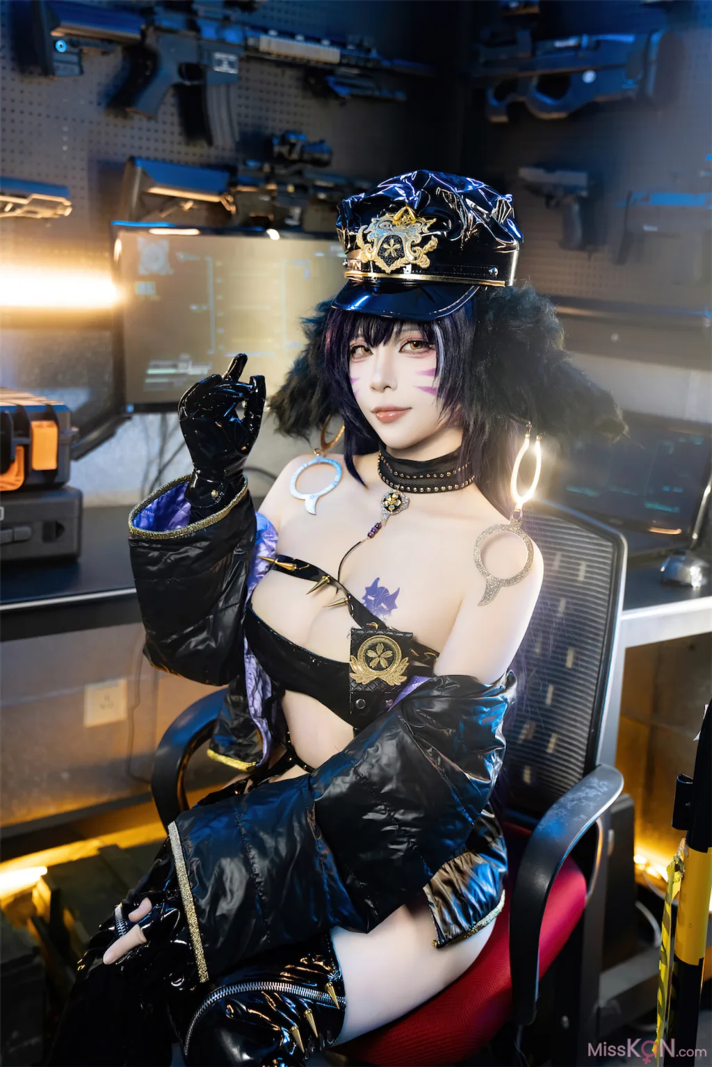 Coser@ Nisa: Azur Route Musashi Policewoman (25 photos) Coser@ Nisa: Azur Route Musashi Policewoman (25 photos)