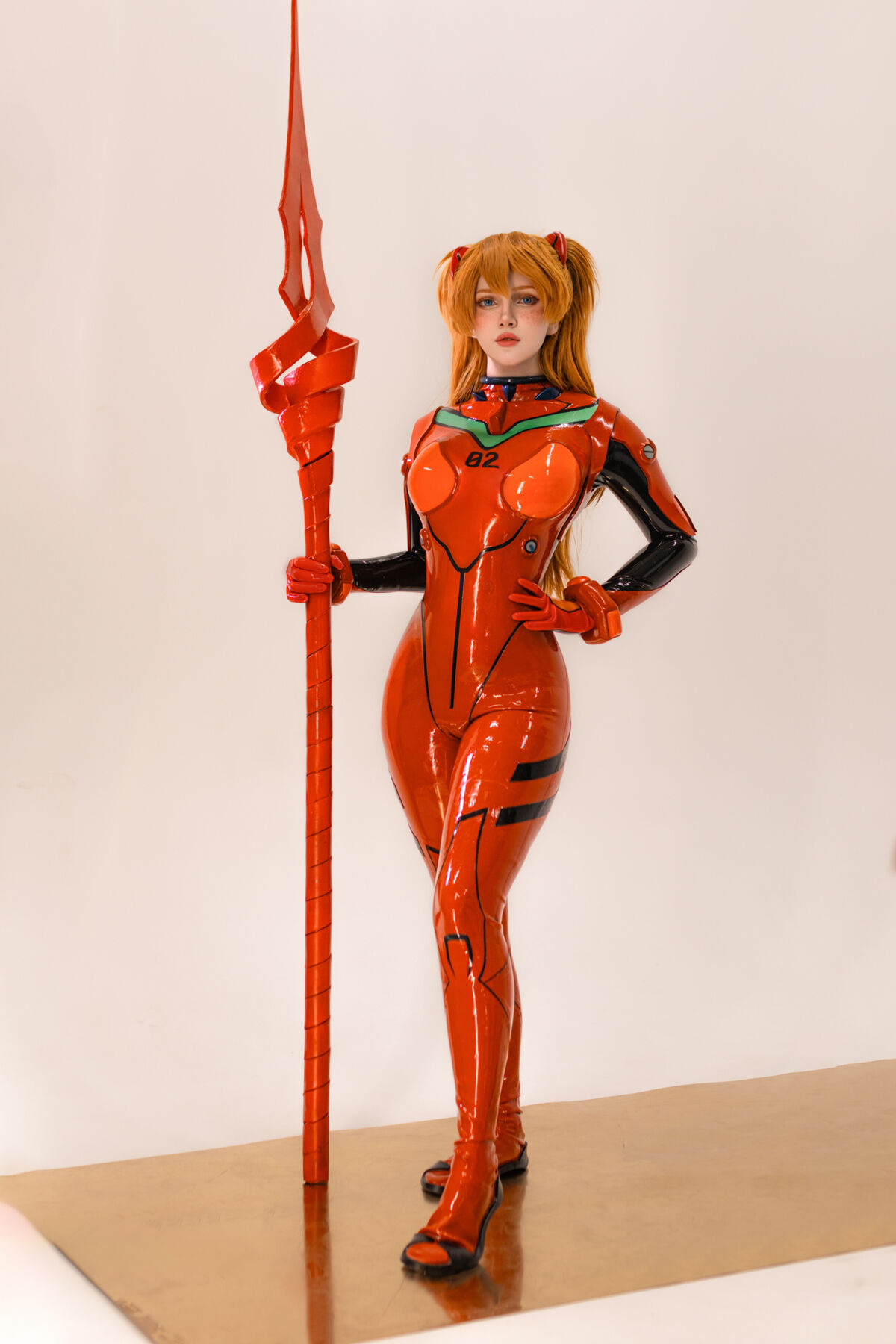 Coser@Ulichan - Asuka Latex New (49P) Coser@Ulichan - Asuka Latex New (49P)