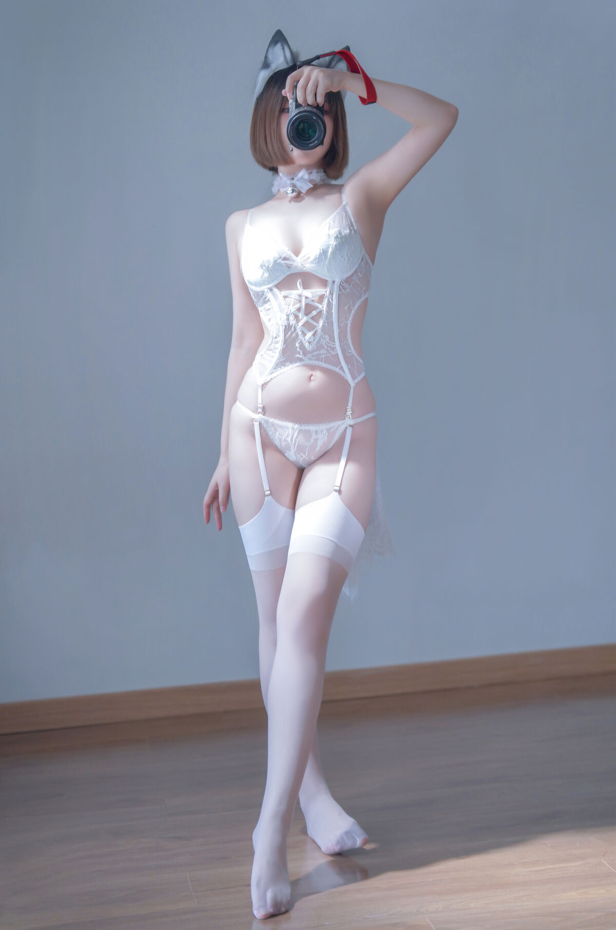 Coser@ Half and a Half - Pure White Bride (23P - 2V) Coser@ Half and a Half - Pure White Bride (23P - 2V)