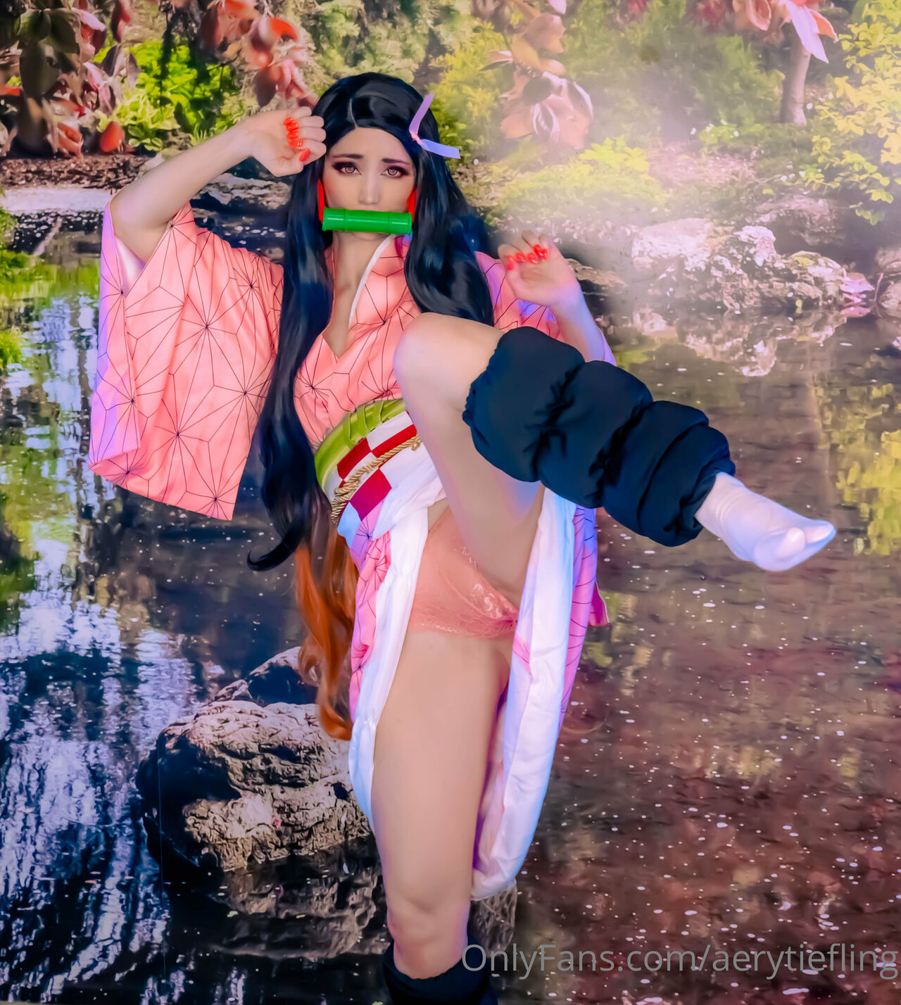 Aery Tiefling - Nezuko Kamado Aery Tiefling - Nezuko Kamado