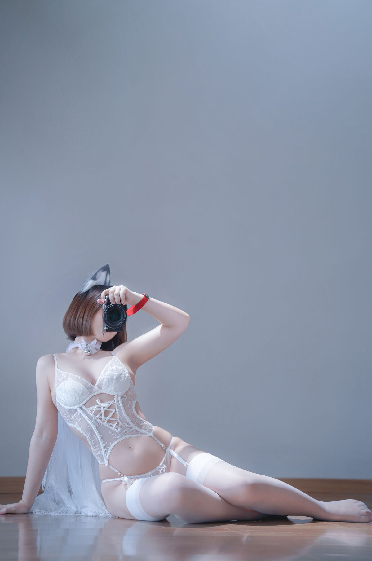 Coser@ Half and a Half - Pure White Bride (23P - 2V) Coser@ Half and a Half - Pure White Bride (23P - 2V)