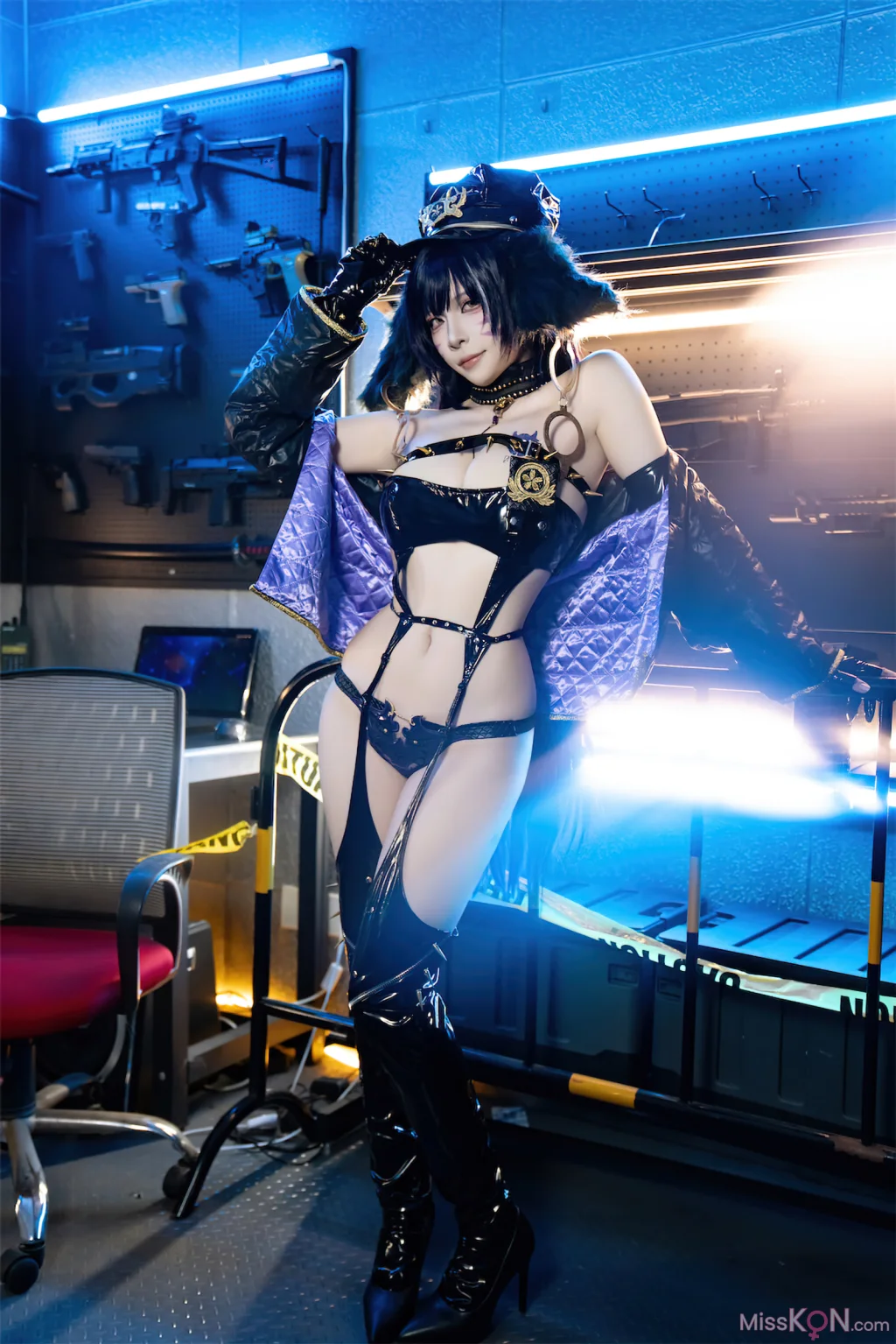 Coser@ Nisa: Azur Route Musashi Policewoman (25 photos) Coser@ Nisa: Azur Route Musashi Policewoman (25 photos)