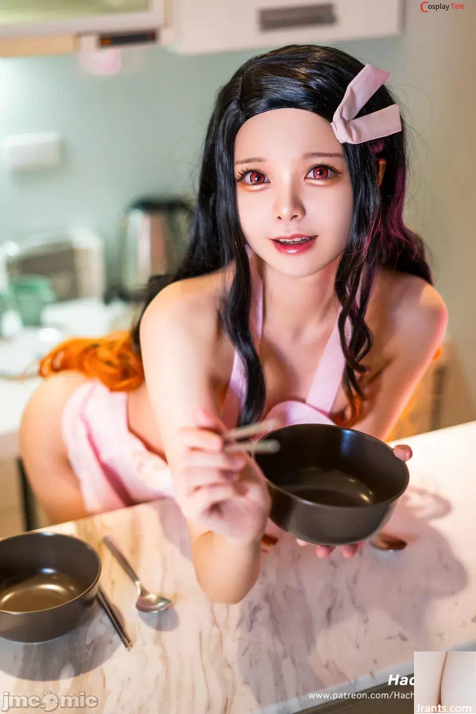 Hachi Obana Cosplay Nezuko Kamado Apron(16p) Hachi Obana Cosplay Nezuko Kamado Apron(16p)