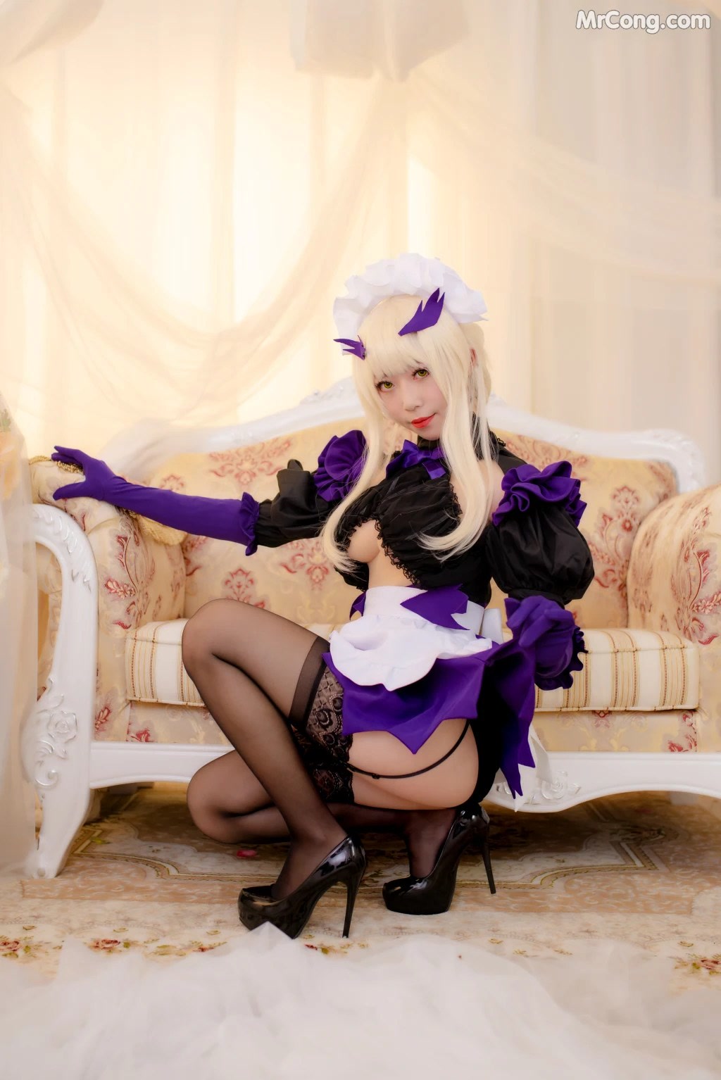 Coser@Money Cold No.008: 黑枪呆女仆 (17 ảnh) Coser@Money Cold No.008: 黑枪呆女仆 (17 ảnh)