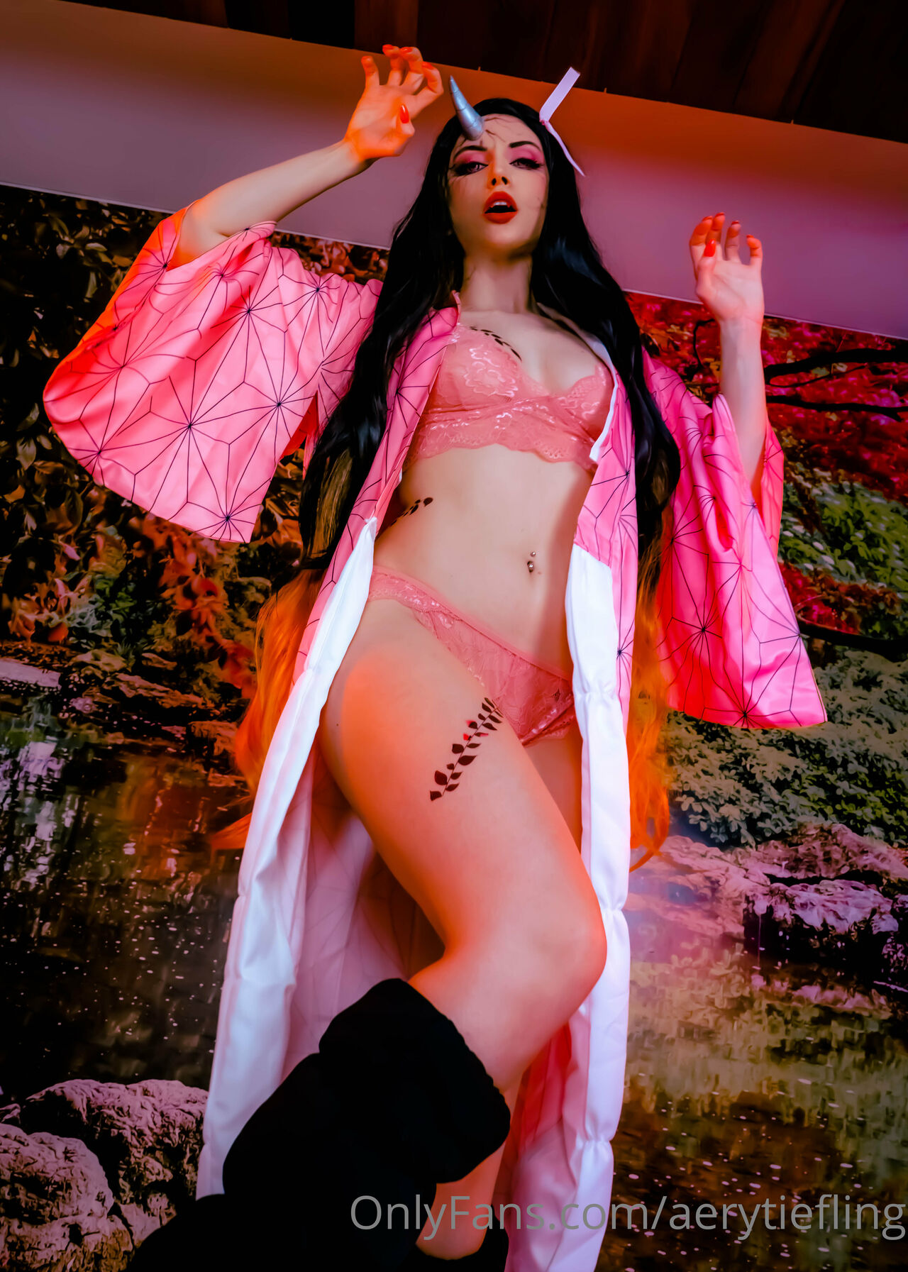 Aery Tiefling - Nezuko Kamado Aery Tiefling - Nezuko Kamado