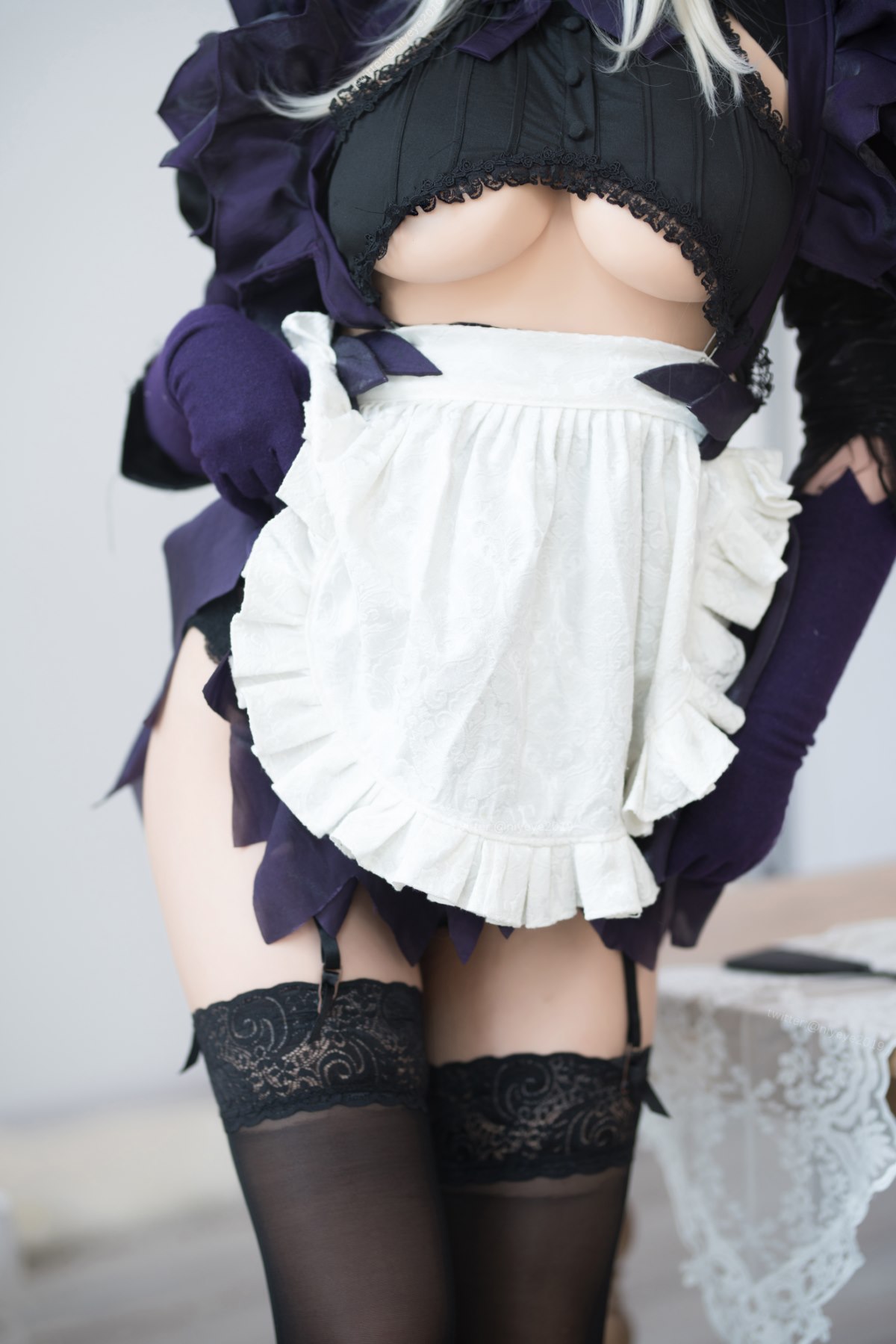 Coser@ White Wo Vol.054 黑枪呆女仆 Coser@ White Wo Vol.054 黑枪呆女仆