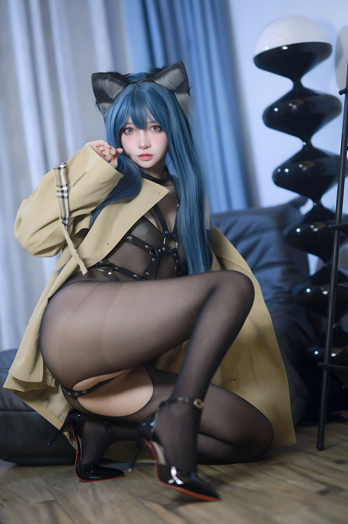 Coser@ Crazy Cat SS - Cat Ear Strap-On (71P) Coser@ Crazy Cat SS - Cat Ear Strap-On (71P)