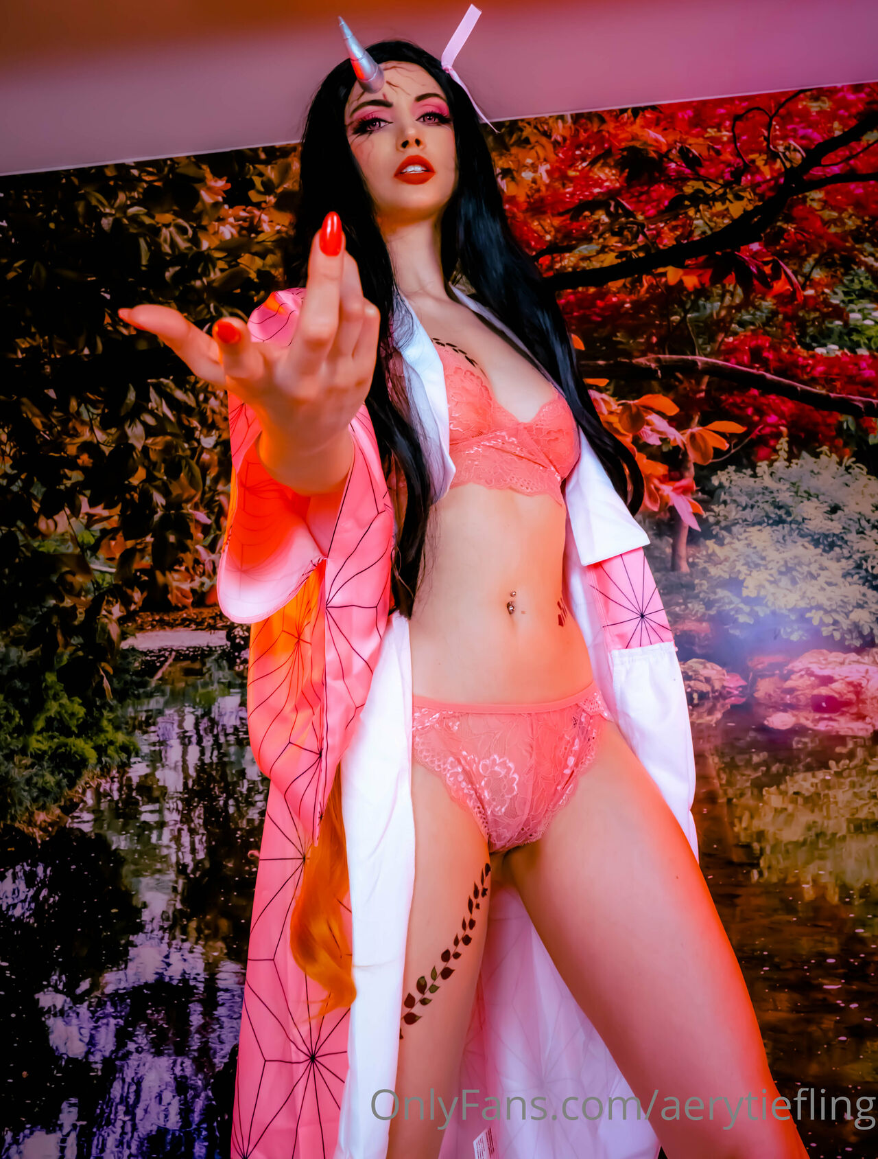 Aery Tiefling - Nezuko Kamado Aery Tiefling - Nezuko Kamado