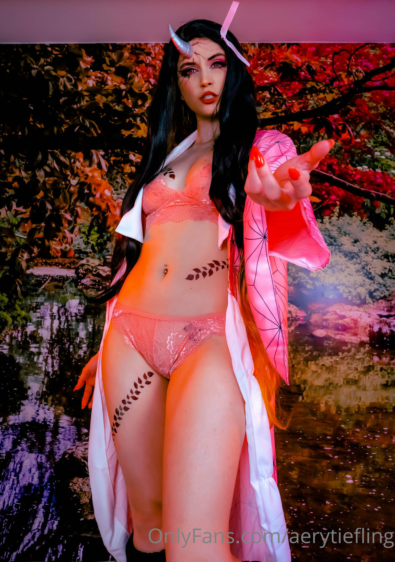 Aery Tiefling - Nezuko Kamado Aery Tiefling - Nezuko Kamado