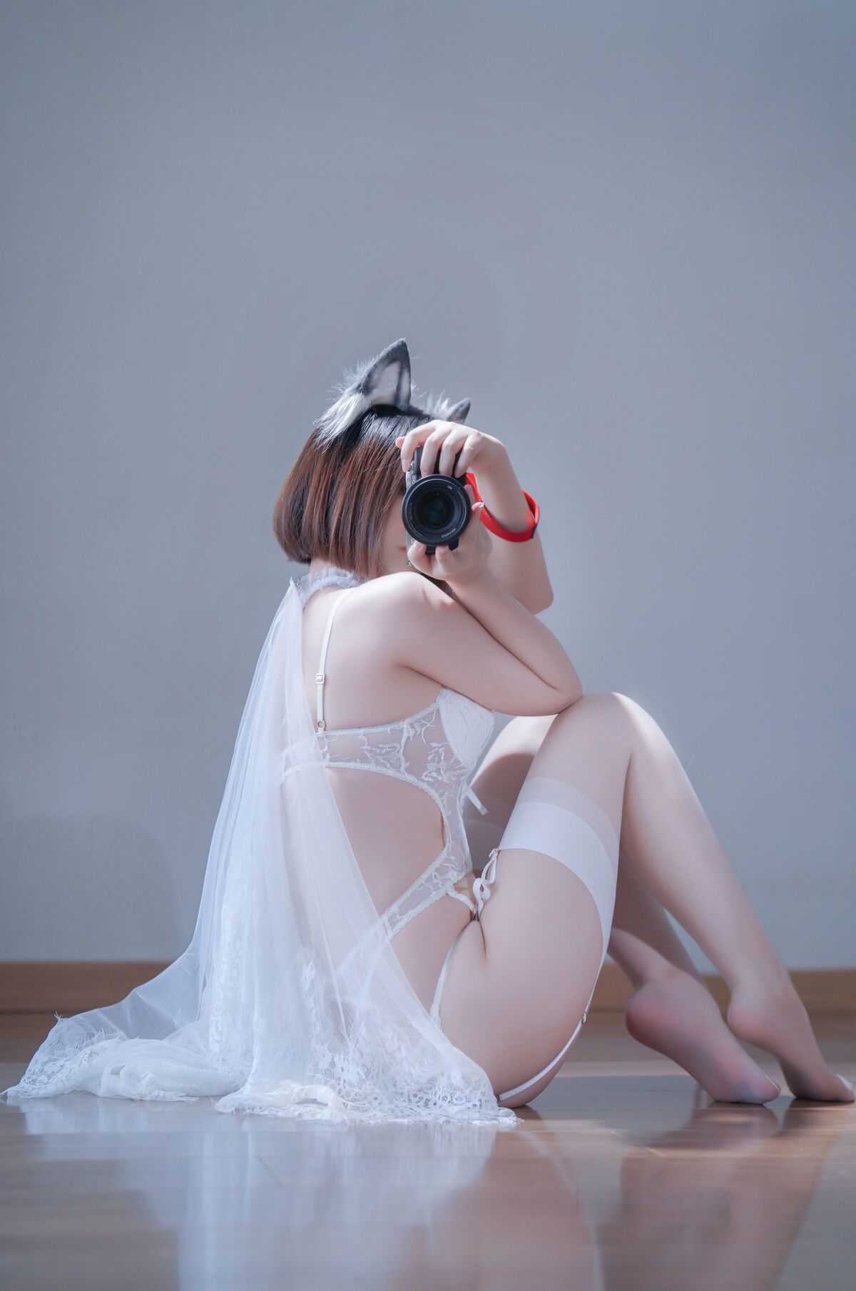 Coser@ Half and a Half - Pure White Bride (23P - 2V) Coser@ Half and a Half - Pure White Bride (23P - 2V)