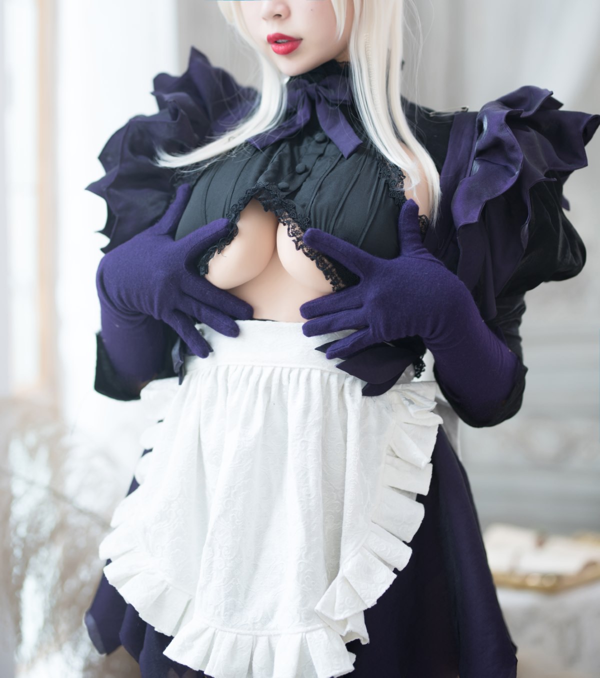 Coser@ White Wo Vol.054 黑枪呆女仆 Coser@ White Wo Vol.054 黑枪呆女仆
