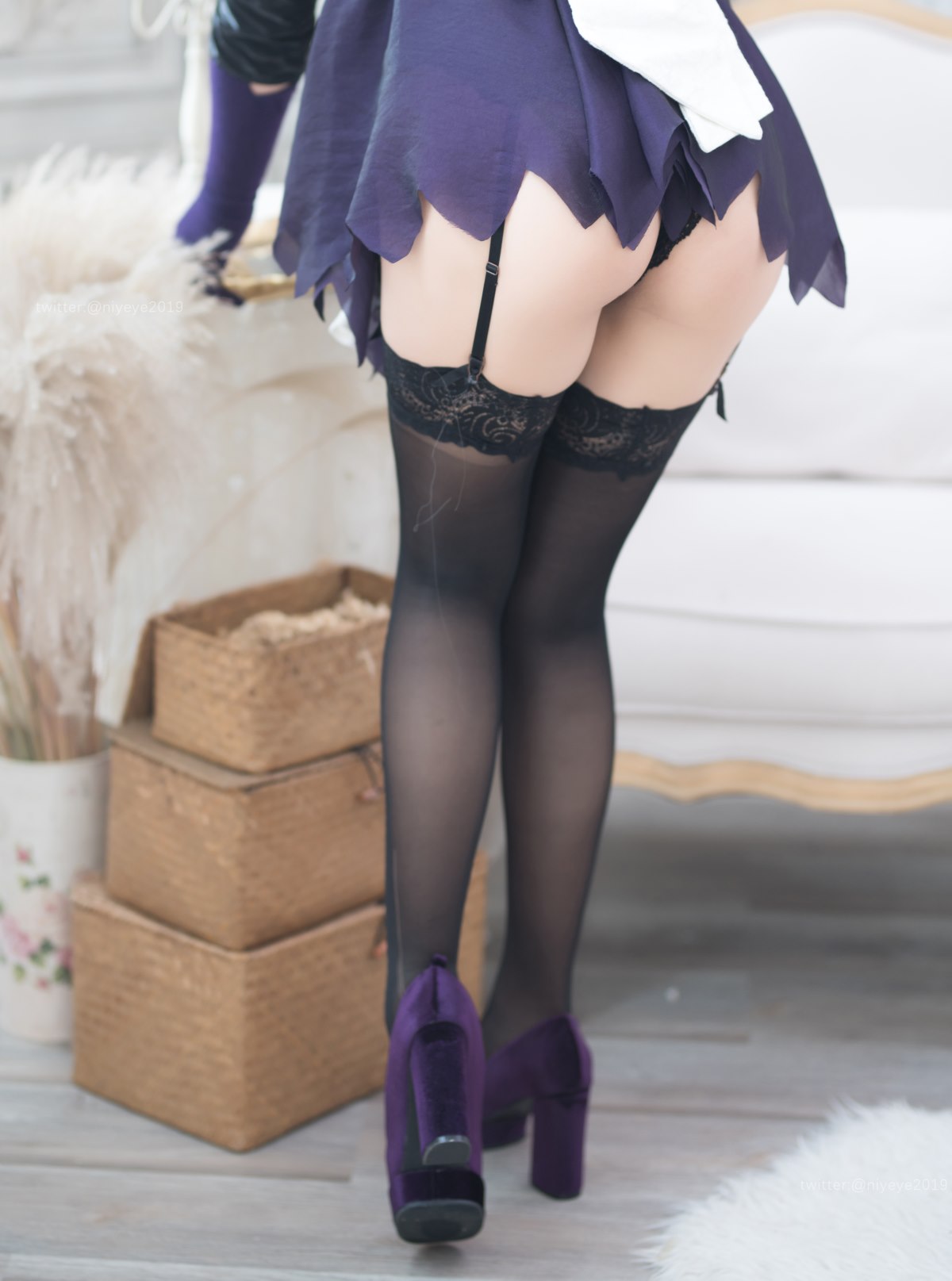 Coser@ White Wo Vol.054 黑枪呆女仆 Coser@ White Wo Vol.054 黑枪呆女仆