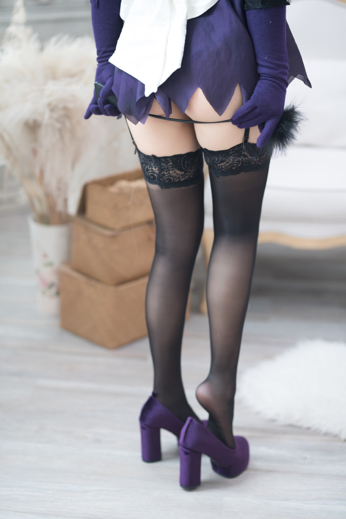 Coser@ White Wo Vol.054 黑枪呆女仆 Coser@ White Wo Vol.054 黑枪呆女仆