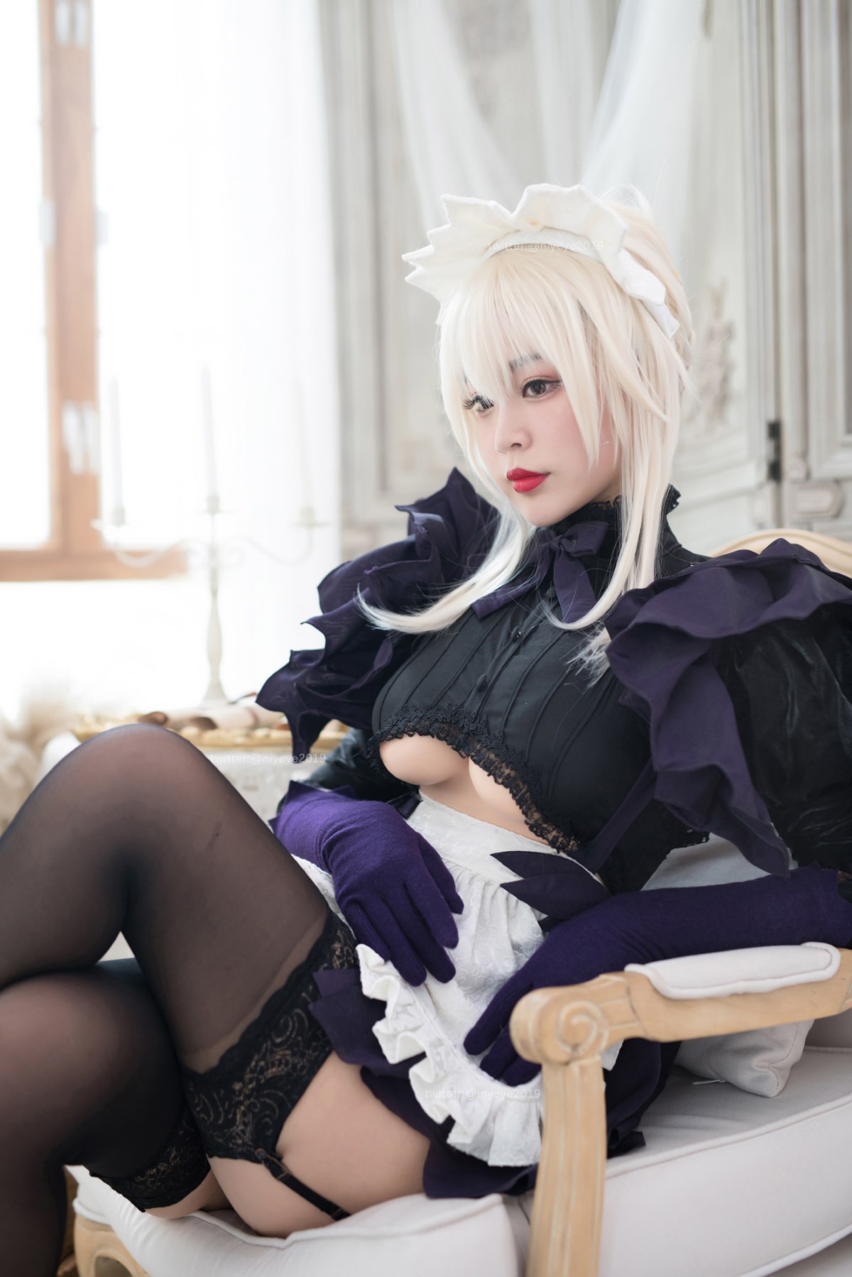 Coser@ White Wo Vol.054 黑枪呆女仆 Coser@ White Wo Vol.054 黑枪呆女仆