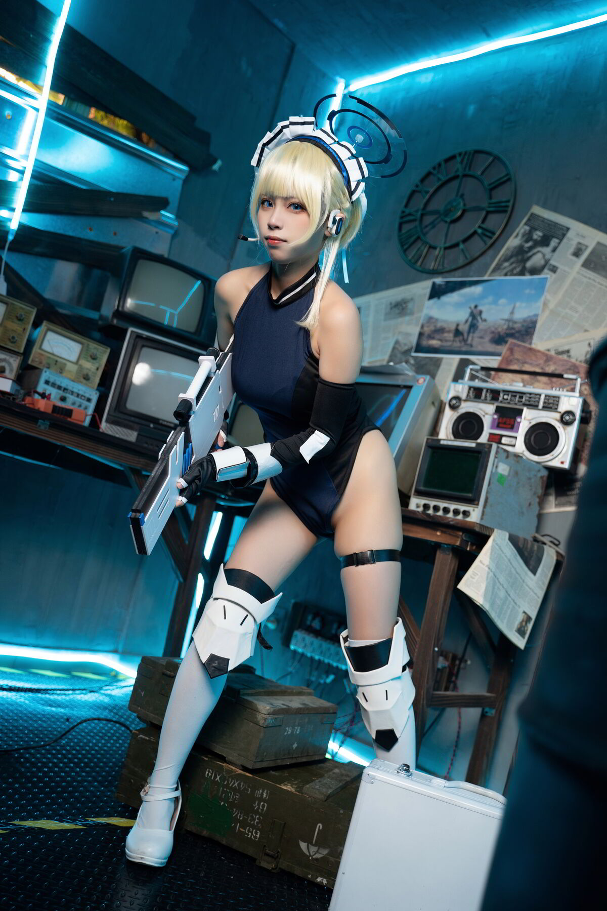 Coser@ Three Unmanned Figures - Azure Archive Asuka Ma Shi Bunny Girl (60P) Coser@ Three Unmanned Figures - Azure Archive Asuka Ma Shi Bunny Girl (60P)