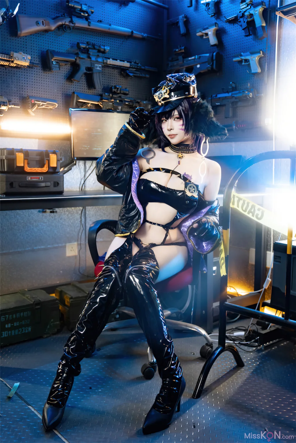 Coser@ Nisa: Azur Route Musashi Policewoman (25 photos) Coser@ Nisa: Azur Route Musashi Policewoman (25 photos)