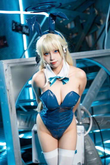 Coser@ Three Unmanned Figures - Azure Archive Asuka Ma Shi Bunny Girl (60P) 4 Coser@ Three Unmanned Figures - Azure Archive Asuka Ma Shi Bunny Girl (60P)